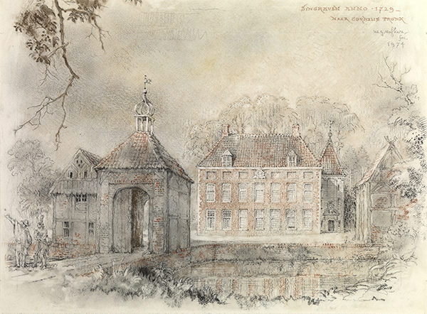 Gevel in 1729